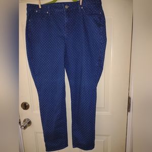 TALBOT'S WOMAN'S SLIM DENIM JEANS